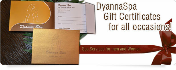 Dyanna Spa Gift Sertificates